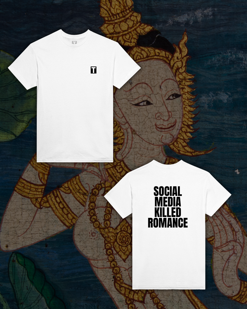 T-shirt - Social Media Killed Romance