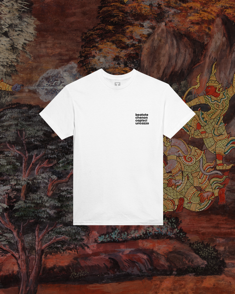 T-shirt - Beato Te Che Non Capisci Un Cazzo