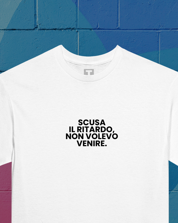 T-shirt - Scusa Il Ritardo