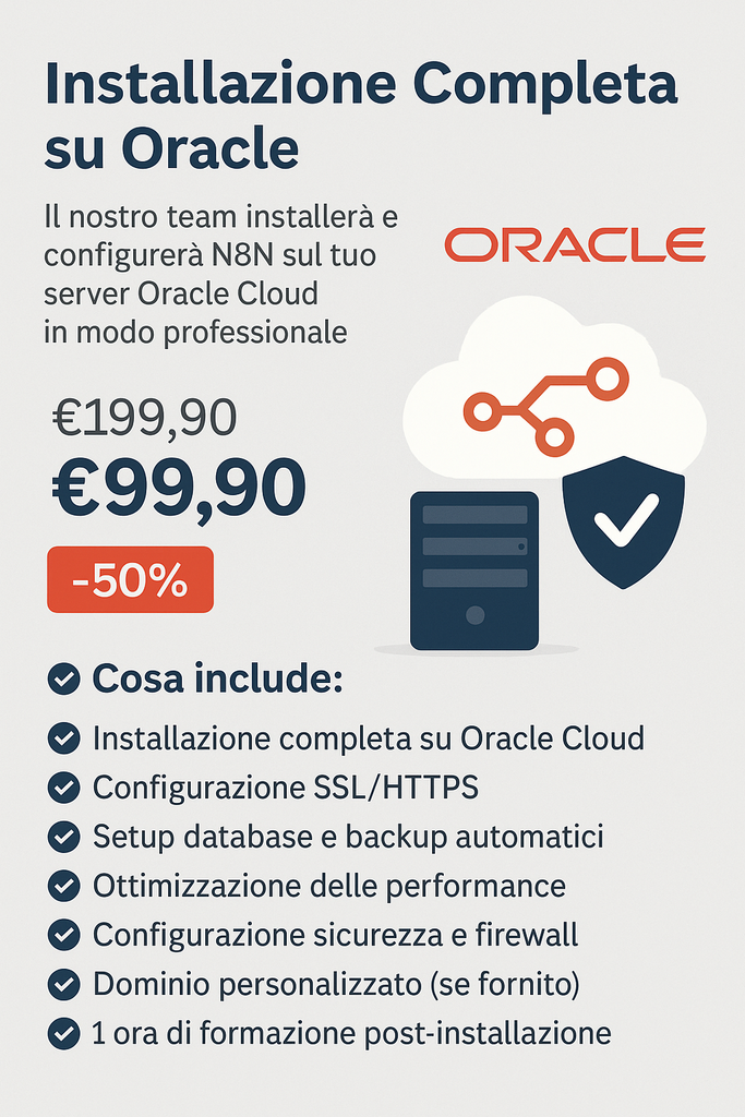 Installazione Completa N8N su Oracle